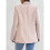 (L,apricot)Women's Lapel Pockets Blazer Suit Long Sleeve Work Office Jacket 3