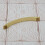 (160mm Handle) Brushed Brass Bridge Handle & Matching Knob 4