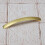 (160mm Handle) Brushed Brass Bridge Handle & Matching Knob 3
