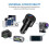 Bluetooth Car Fm Transmitter Dual Usb Charger Socket Aux Adapter Hands-free Fast Charging 1