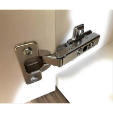 Set with 2 Hinges And 8 Screws Compatible with Ikea Besta, Fritids And Stuva Furniture