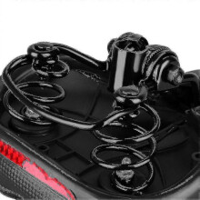 (black and white) Bicycle Saddle Extra Wide Big Butt Riding Gel Padded Bicycle Comfortable Thickened Seat