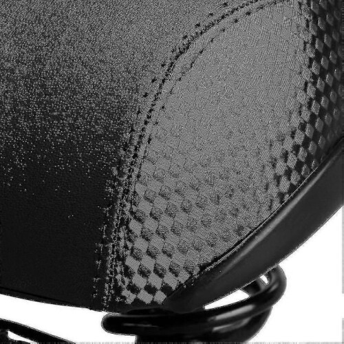 (black red)Bicycle Saddle Extra Wide Big Butt Riding Gel Padded Bicycle Comfortable Thickened Seat 2