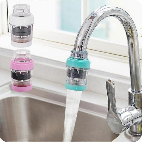 3pcs Magnetic Front-loading Water Clean Filter Faucet Tap Purifier Head Kitchen 2
