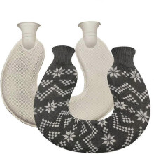 U-shaped Hot Water Bottle for Neck And Shoulder, Warmer Rubber Hot
