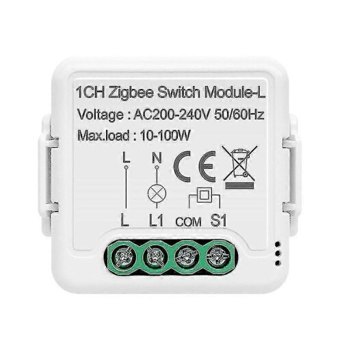 (1CH) Dimmer Single Fire Switch Module 1/2/3way Wireless Light Switch Zigbee 3.0 Tuya 2