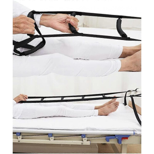 Bed Ladder Assist with Hard Handle ,sit Up Helper with Adjustable Length-pull Up Rope Ladder (five Handle)-
