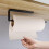 Kitchen Roll Holder Self Adhesive Kitchen Paper Holder Roll Holder Wall Mount for Kitchen And Bathroom, No Drilling 1