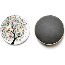 12 Pcs Fridge Magnets Glass Refrigerator Magnets Fridge Stickers Refrigerator Magnets Office Magnets Whiteboard Magnets for Kitchen Home Office (assor
