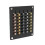 (Black) Coffee Capsule Storage Display Rack Wall-mounted Transparent Acrylic Coffee Capsule Holder 3