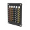 (Black 2) Coffee Capsule Storage Display Rack Wall-mounted Transparent Acrylic Coffee Capsule Holder 3