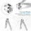 (BLACK) Manicure Set 18pcs Professional Nail Clippers Kit 3