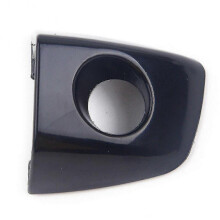 Front Left Exterior-door Handle Cap Lock Hole Cover for A6 C7 2012-18.( Black)(1pcs)