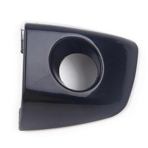 Front Left Exterior-door Handle Cap Lock Hole Cover for A6 C7 2012-18.( Black)(1pcs)
