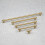 (160mm Handle) Gloss Gold Cabinet Pull Handles 40mm - 320mm 1