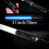(silver) Lightsaber Rgb 7 Color Variable Electronic Lightsaber Fx Sound - Black 3