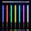 (silver) Lightsaber Rgb 7 Color Variable Electronic Lightsaber Fx Sound - Black 4