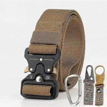 (Gray-brown three-piece set) Tactical Men's Military Fan Tactical Outdoor Training