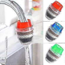 3 Pack Faucet Mount Filters,faucet Water Filter Purifier Kitchen Tap Filtration Activated Carbon Removes Chlorine Fluoride Heavy Metals Hard Water For
