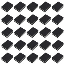 Lot de 100 mini polissoirs à ongles pour ongles naturels - Noir