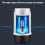 Bouteille pompe à eau, distributeur d'eau électrique universel avec chargeur USB 4