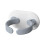 Support de sèche-cheveux réglable et léger, de luxe, à suspendre au mur, sans perforation, blanc 1
