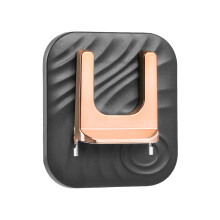 Support de rangement mural pliable pour sèche-cheveux, pour salle de bain, noir
