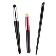 Lot de 3 pinceaux à lèvres, pinceaux anti-cernes, pinceaux estompeurs, rouge à lèvres, gloss, style 3