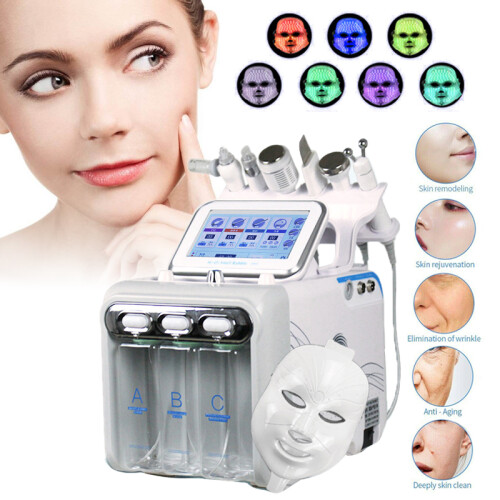 7 in1 Hydra Water Facial Cleaner Aqua Peel Dermabrasion Beauty Machine