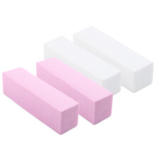 Lot de 4 blocs polissoirs à ongles naturels pour manucure et pédicure, durables, style 3