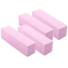 Lot de 4 blocs polissoirs à ongles naturels pour manucure et pédicure, durables, style 2