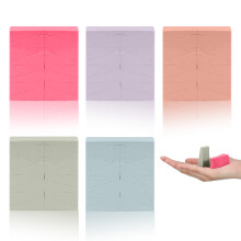 Lot de 80 éponges de maquillage en latex pour nail art, outils de beauté - Style 3