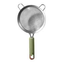 Tamis à mailles fines en acier inoxydable pour ustensiles de cuisine et gadgets - Vert