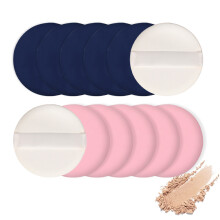 Lot de 12 houppettes à coussin d'air pour fond de teint liquide et anti-cernes (style 1)