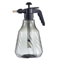 Pulvérisateur à pompe portatif pour jardin, vaporisateur d'eau sous pression pour pelouse et jardin avec buse réglable - Cendres