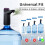 Distributeur d'eau électrique portable et multifonction, avec chargeur USB, gris 4