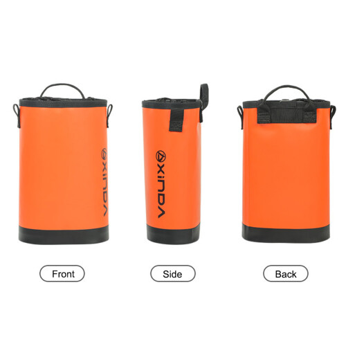 Sac d'escalade portable 5 L avec cordon de serrage (orange)