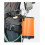 Sac d'escalade portable 5 L avec cordon de serrage (orange) 5