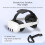 Bandeau VR réglable et confortable, accessoires VR pour Meta Quest 3 2