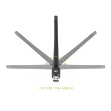 Adaptateur USB Wi-Fi double bande 600 Mbps compatible Bluetooth 5.0 Clé USB Wi-Fi