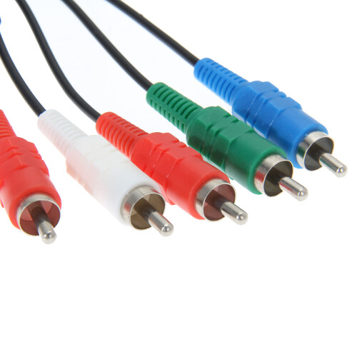 Câble composant audio vidéo HDTV AV pour PS2 et PS3 2