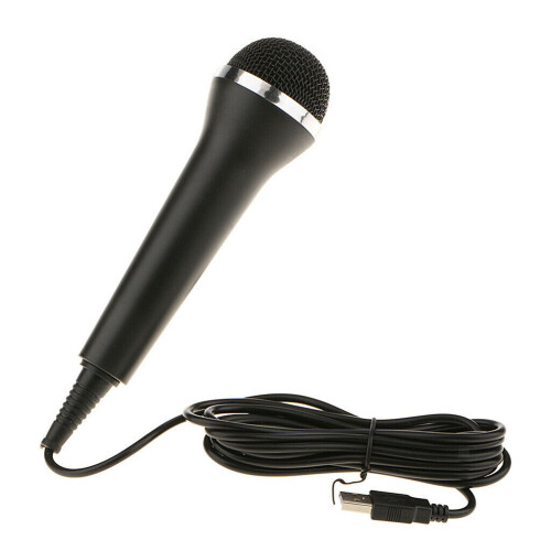 Microphone filaire USB pour karaoké, 1 pièce, pour PS4, Switch, Xbox, PC 2