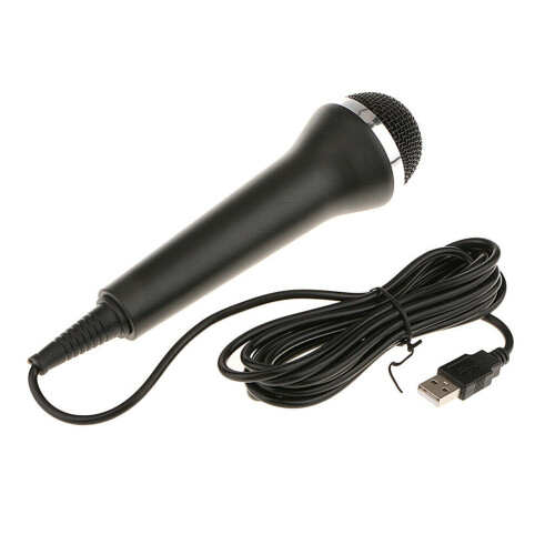 Microphone filaire USB pour karaoké, 1 pièce, pour PS4, Switch, Xbox, PC 1