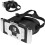 Casque de jeu avec emplacement sécurisé pour Nintendo Switch OLED (blanc et noir) 1