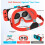 Casque de jeu avec emplacement sécurisé pour Nintendo Switch OLED (blanc bleu) 3