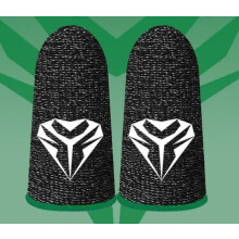 paire de manchons de protection respirants et anti-transpiration pour doigts PUBG (vert)