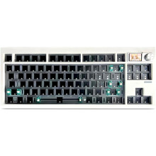 GMK87 Mechanisches Tastatur-Kit, Gaming-Tastatur, Hotswap für Win/Mac (Weiß)
