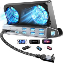 Dockingstation 4K 60Hz Dock Stand PD 100W RJ45 für ROG Ally Game (9 in 1)