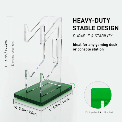Acryl Game Controller Halter Zubehör Headset Stand Aufhänger für PS4/PS3/Xbox
