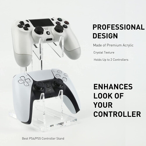 Acryl Game Controller Halter Zubehör Headset Stand Aufhänger für PS4/PS3/Xbox 1